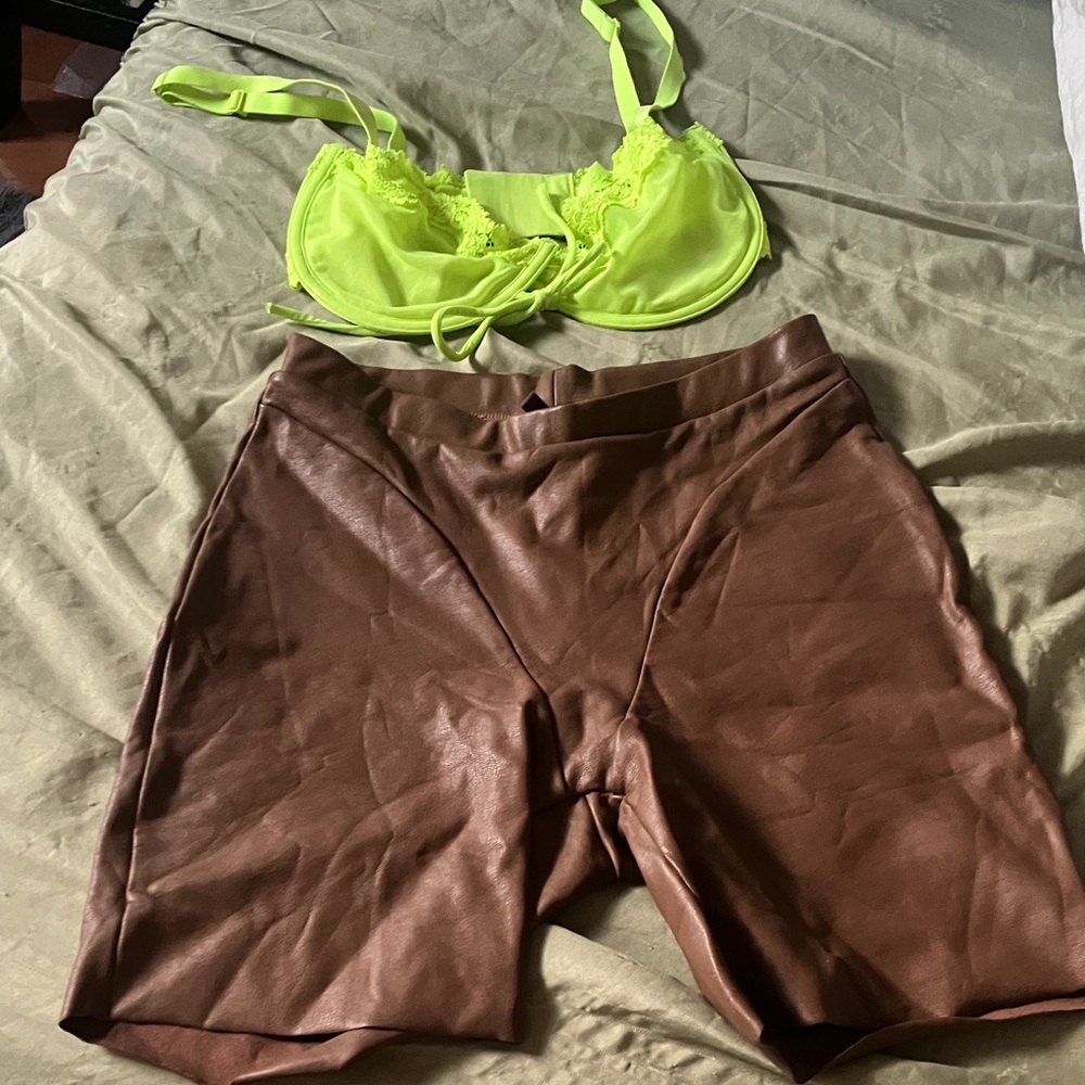 Skims summer mesh lace bra in highlighter (32E) 32DD only